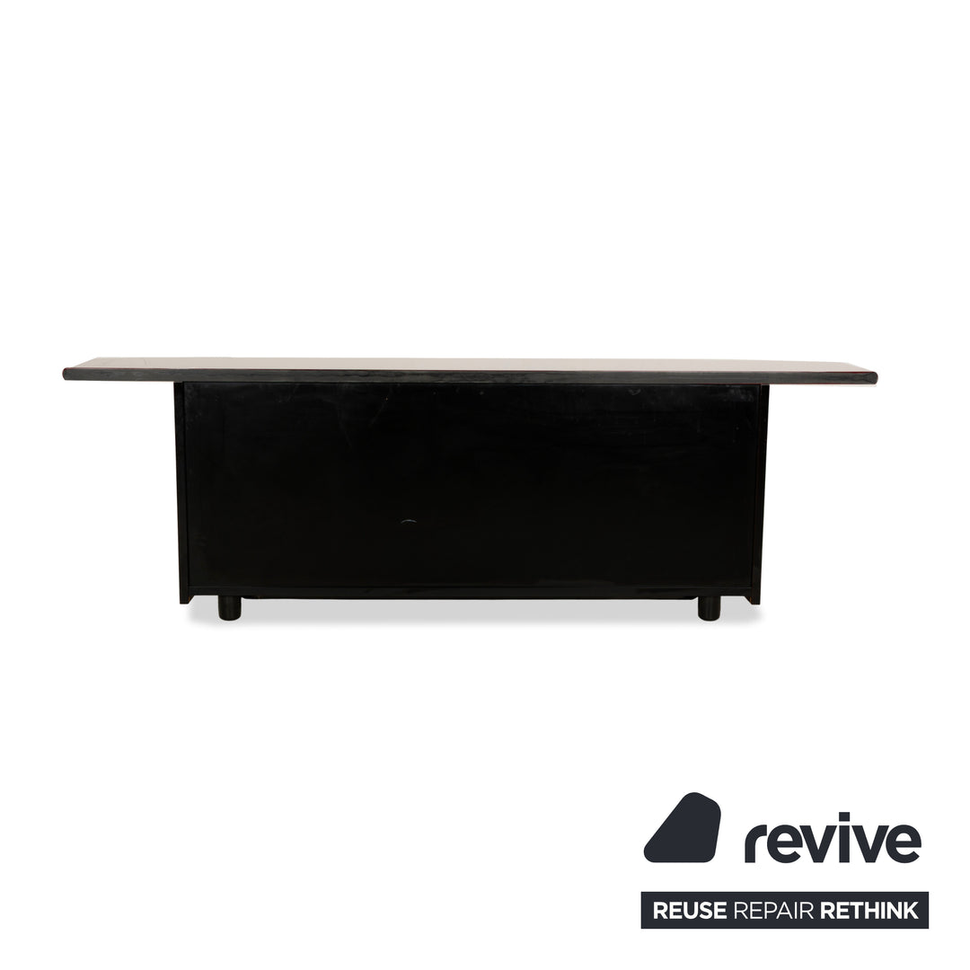 WK Wohnen Tonda wooden sideboard red