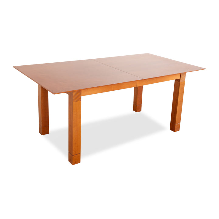 WK Wohnen Voltaire wooden dining table brown cherry wood manual extension function 178-223 x 74 x 95 cm