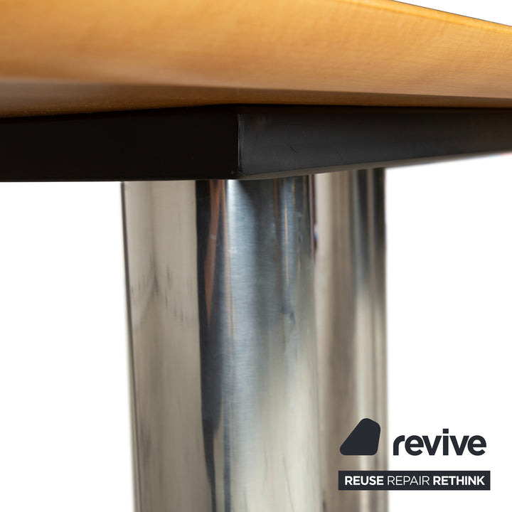 WK Wohnen WK 888 Table à manger en bois marron