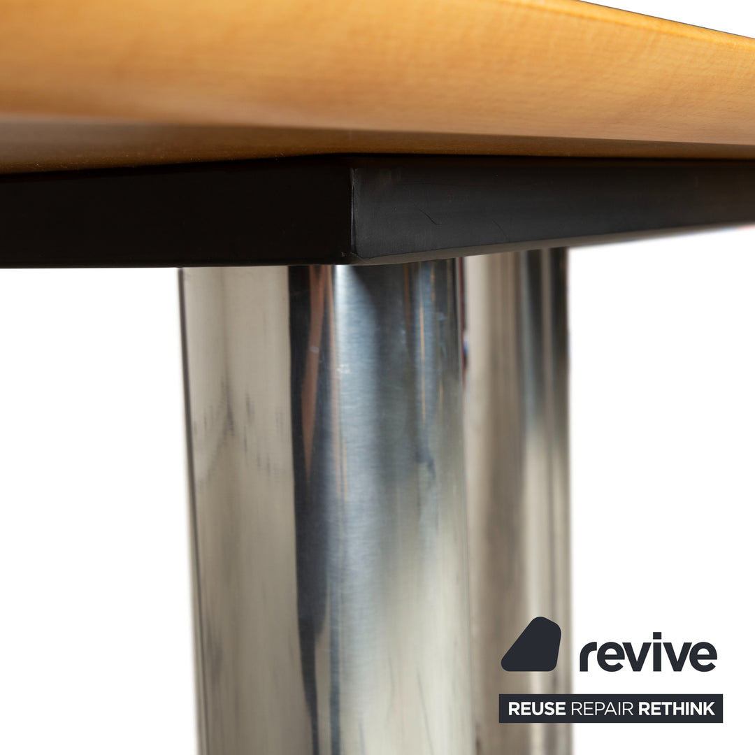 WK Wohnen WK 888 Table à manger en bois marron