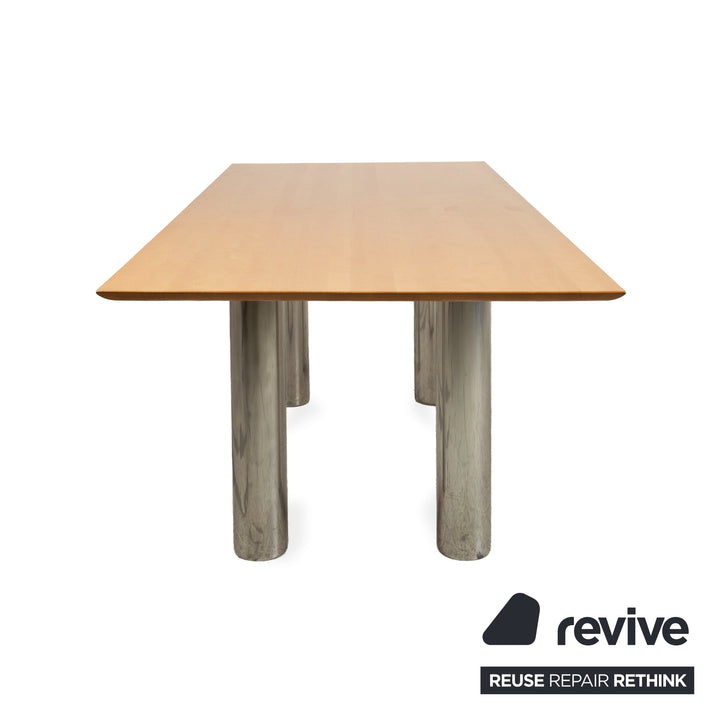 WK Wohnen WK 888 Table à manger en bois marron