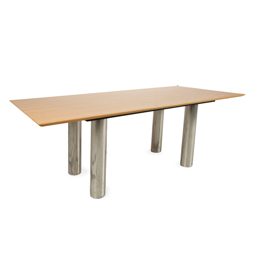 WK Wohnen WK 888 Table à manger en bois marron