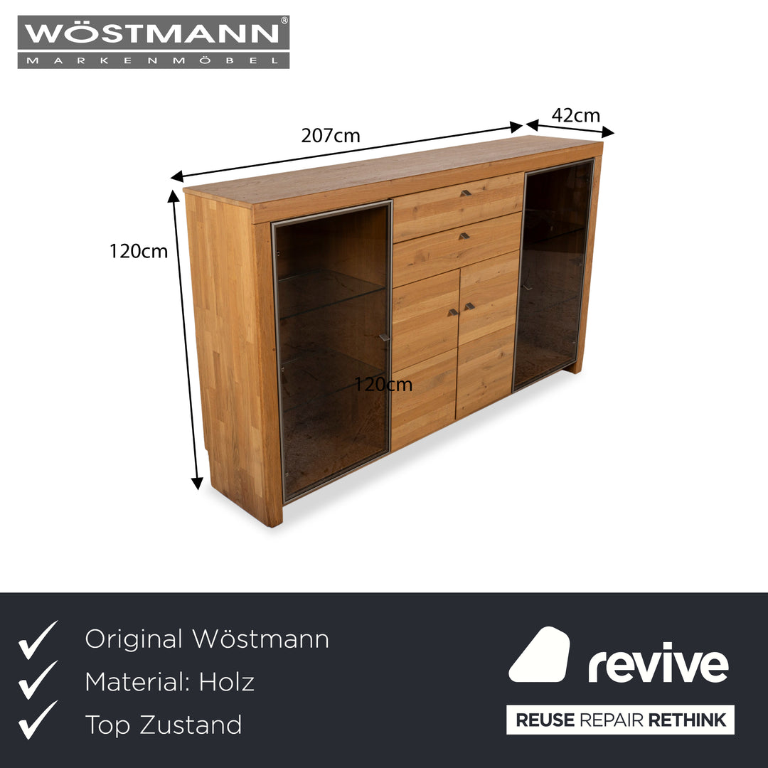 Buffet en bois Wöstmann marron