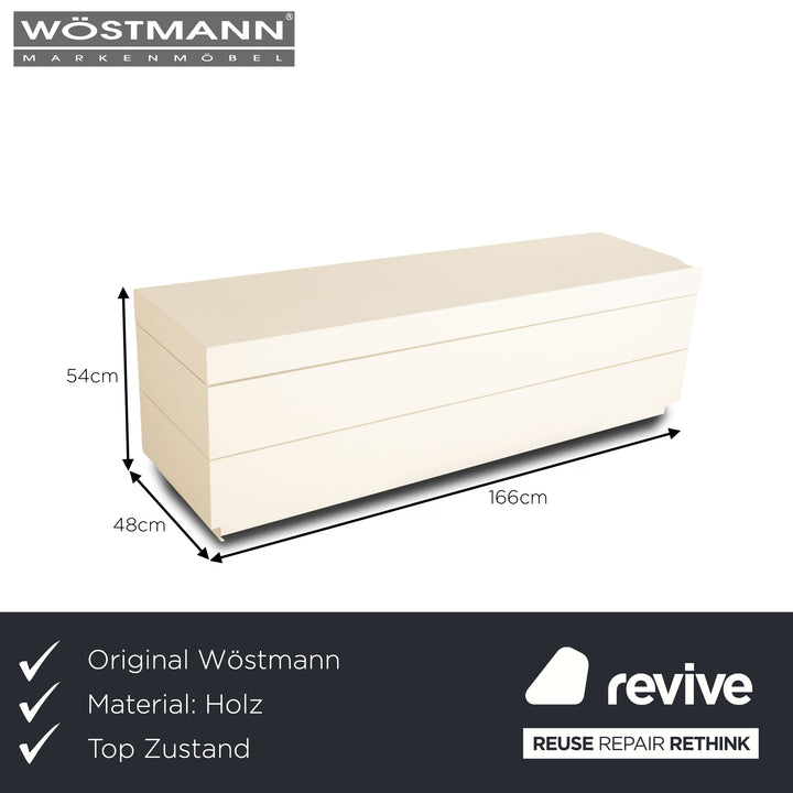 Wöstmann W100 Holz Sideboard Weiß