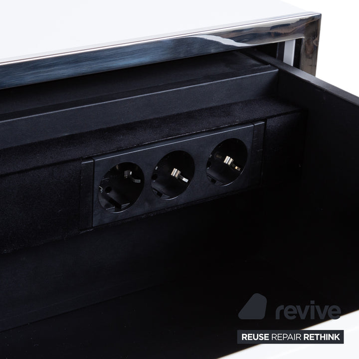 Yomei SMART Night 309 Sideboard Cremeweiß mit Metallgestell
