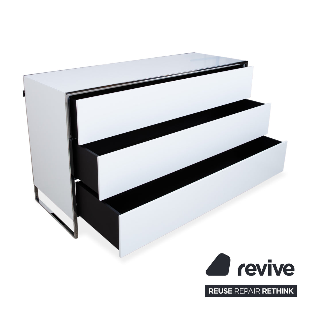 Yomei SMART Night 309 Sideboard Cremeweiß mit Metallgestell