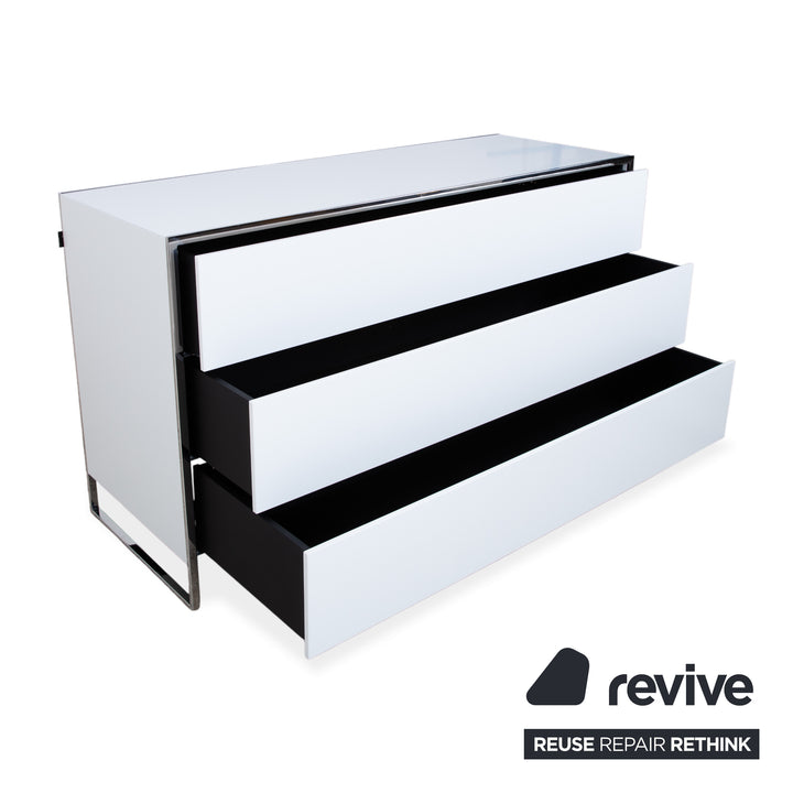 Yomei SMART Night 309 Sideboard Cremeweiß mit Metallgestell