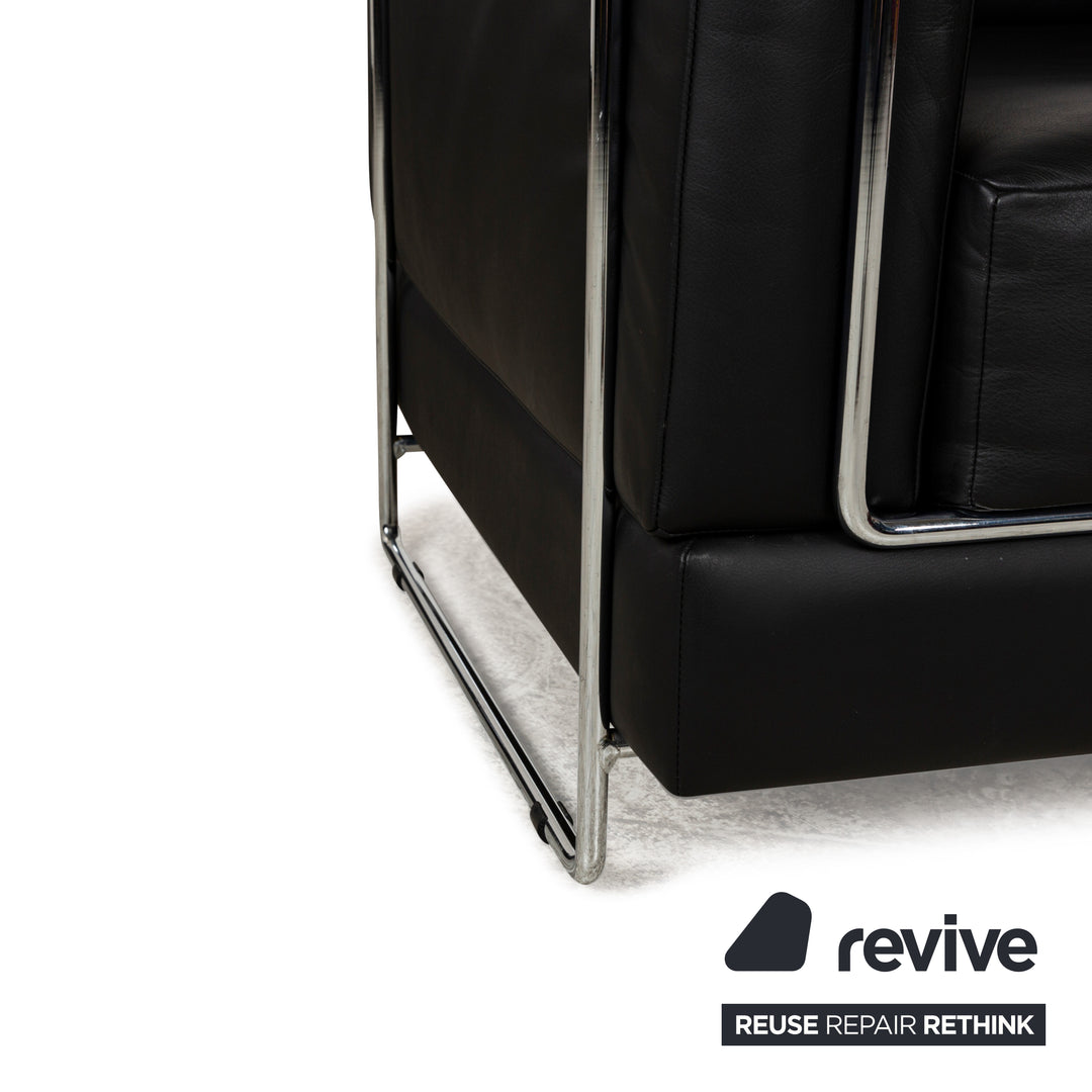 Züco Carat Leather Armchair Black