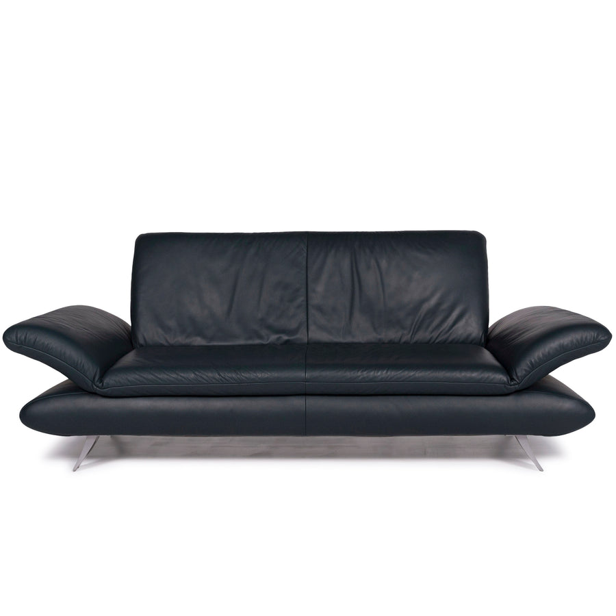 Koinor Rossini Leather Sofa Green Three Seater #10766