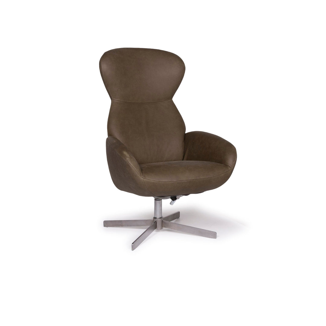 BoConcept Athena Relax Leather Armchair Green #11864