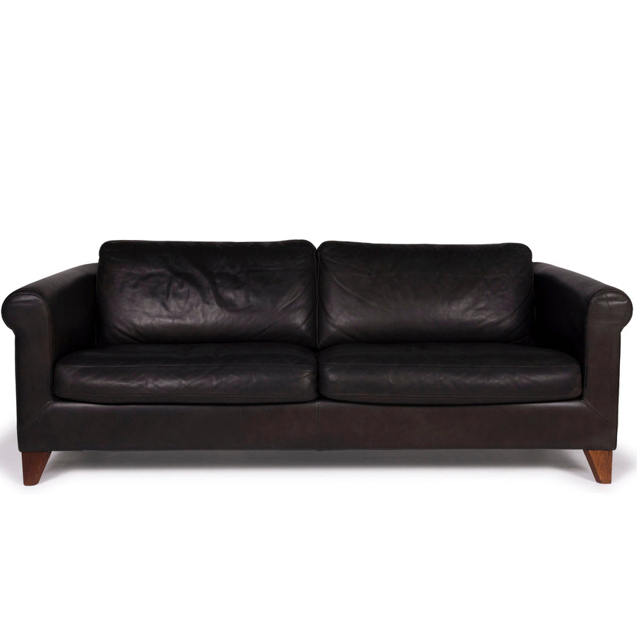 Machalke Amadeo Leather Sofa Dark Brown Two Seater #11759