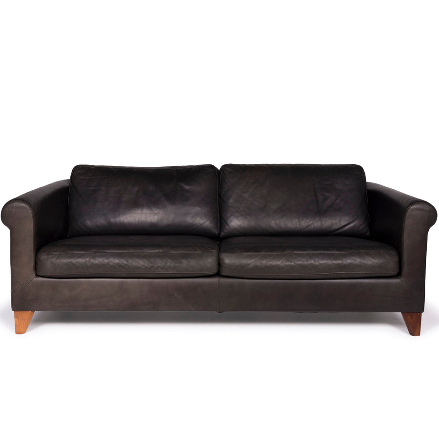 Machalke Amadeo Leather Sofa Dark Brown Two Seater #11760