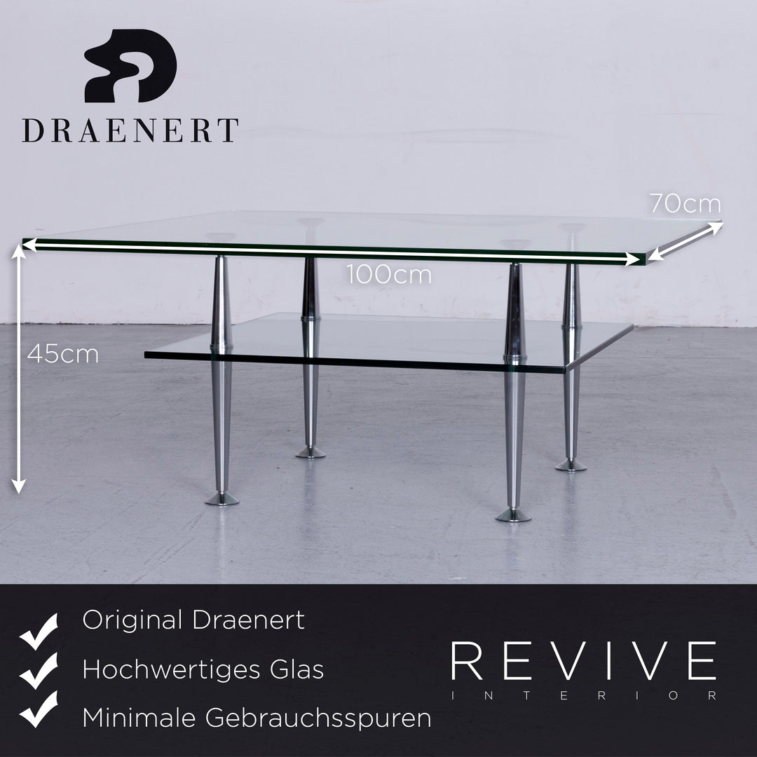 Draenert Designer Glas Tisch Modern #6414