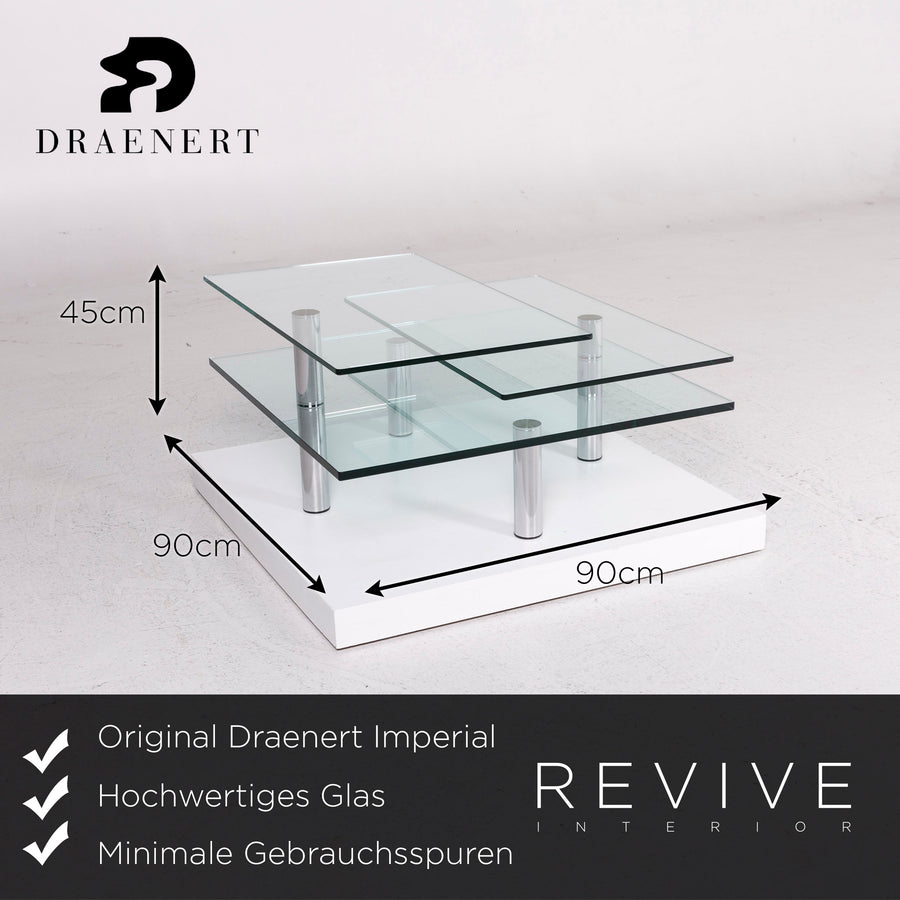 Draenert Imperial Glass Coffee Table #11977