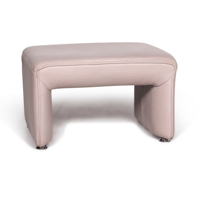 Laauser Flair Leder Hocker Grau Schemel #8969