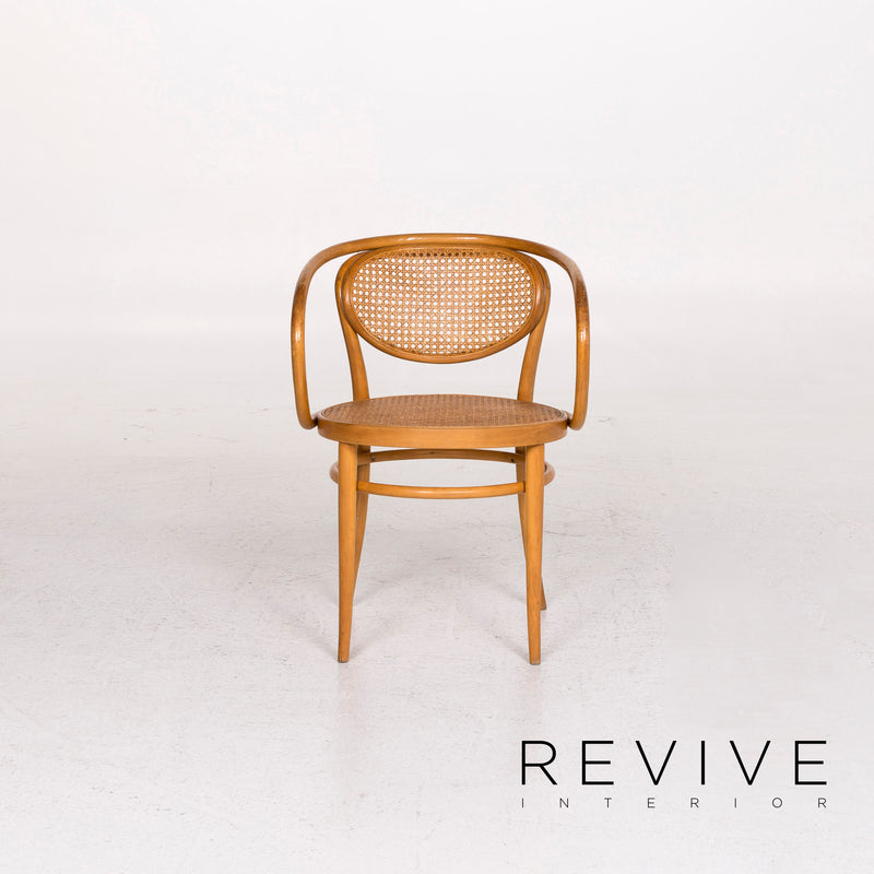 Thonet 210R Holz Rattan Stuhl 