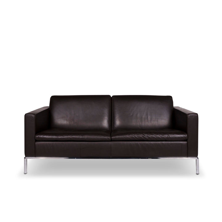 de Sede DS 4 leather sofa brown two-seater couch #9698