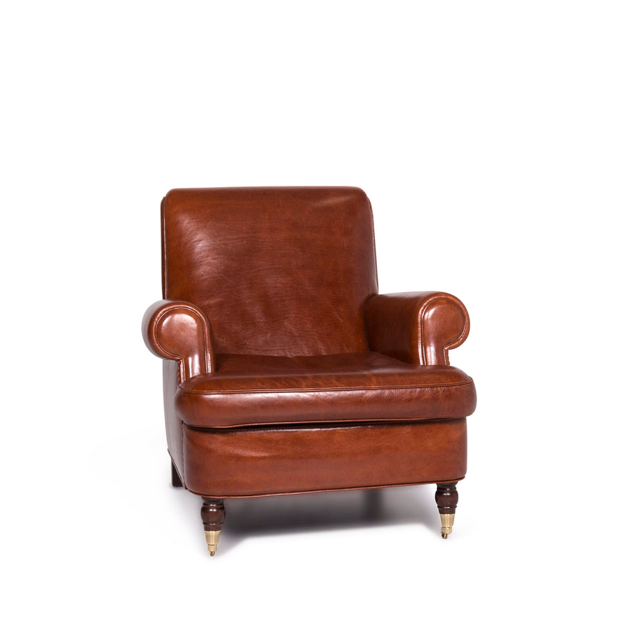 Baxter Charlotte Leather Armchair Brown #9242