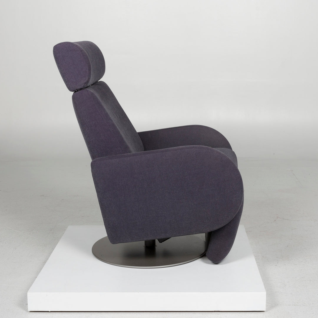 Cor Conseta Stoff Sessel Grau Relax Funktion Elektrisch Einsitzer #5488