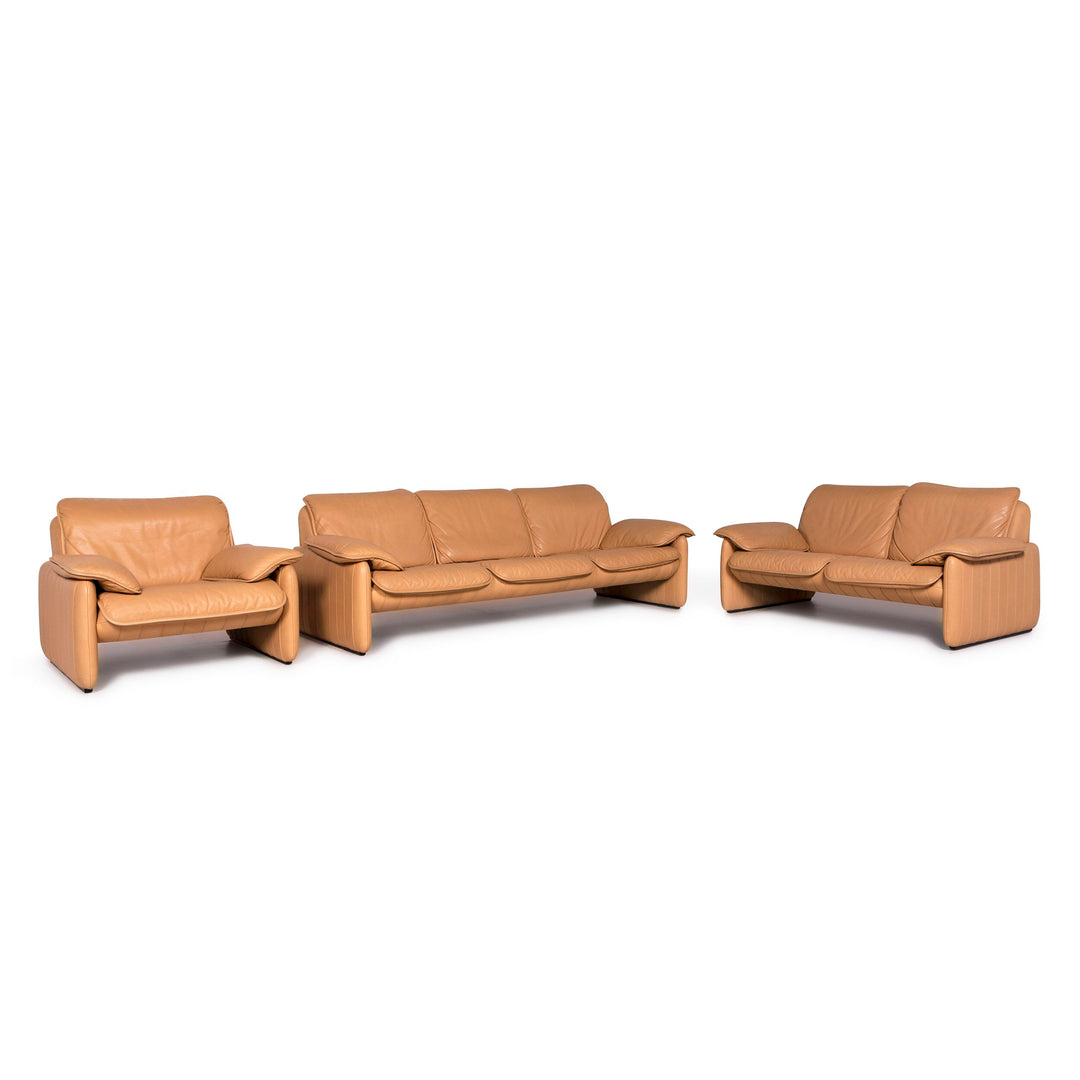 de Sede ds 61 designer leather sofa set three-seater two-seater armchair #9392
