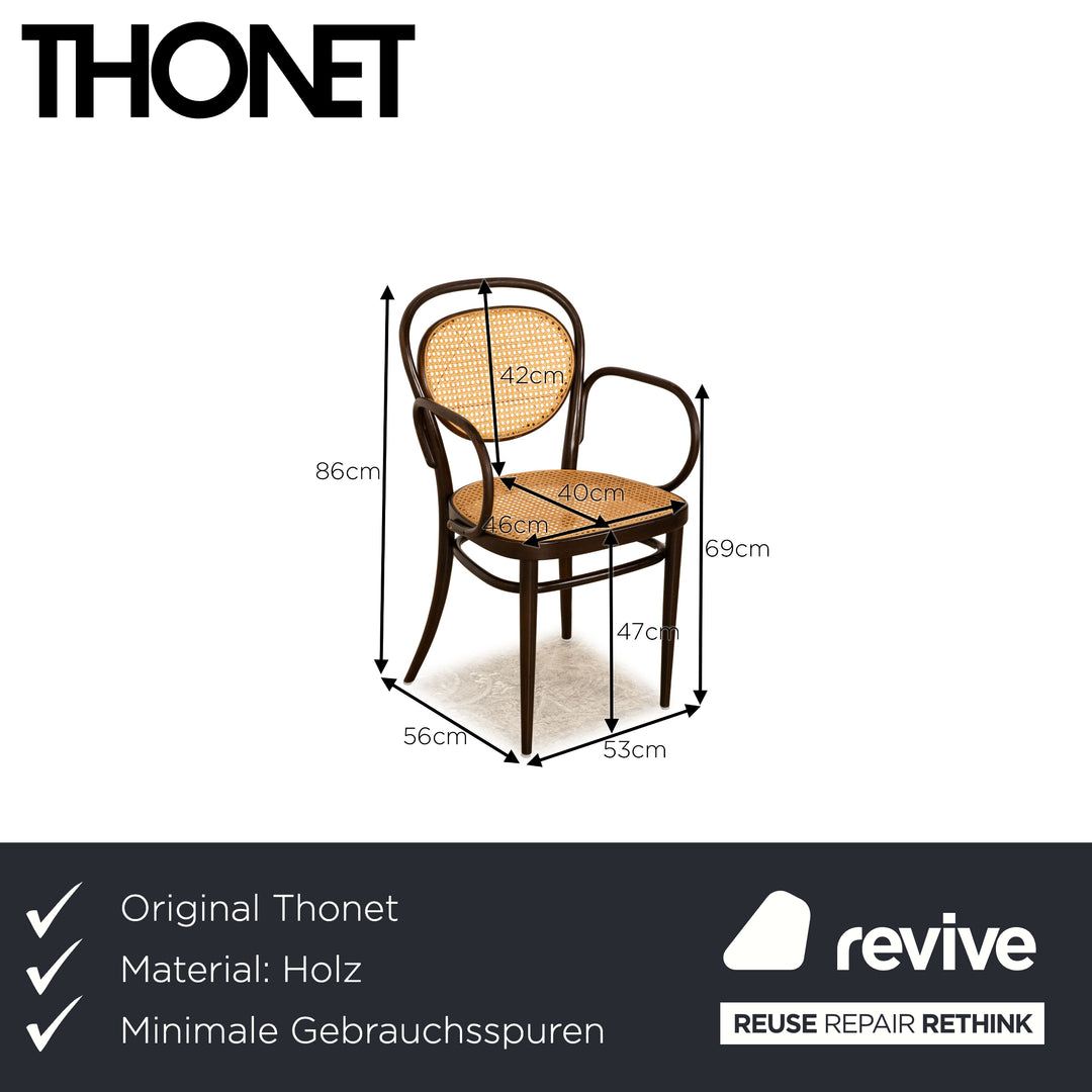 Set of 4 Thonet 78 Chairs Wood Black Coffee House