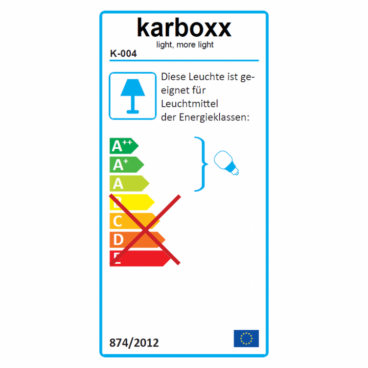 Karboxx Babel Metall Stehlampe Weiß Lampe Leuchte #8774