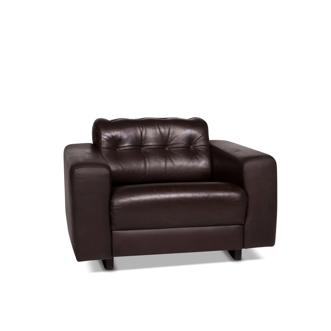 de Sede leather armchair brown #9907