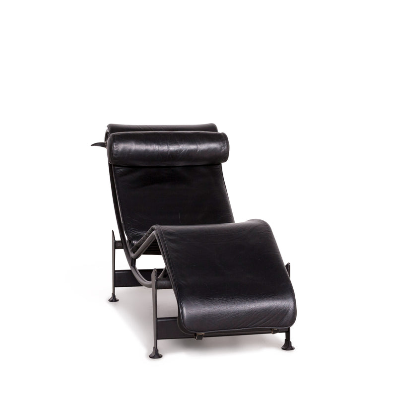 Cassina Le Corbusier LC 4 Leder Liege Schwarz Echtleder Sessel Funktion 