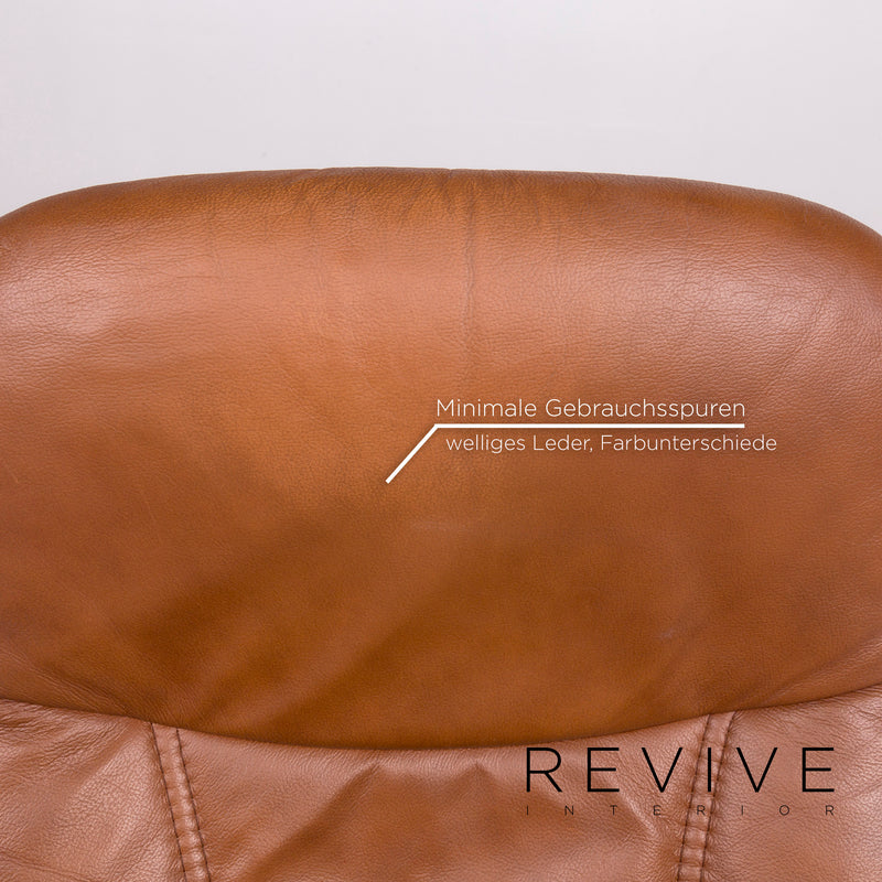 Stressless Consul Leder Sessel inkl. Hocker Braun Funktion Relaxfunktion 