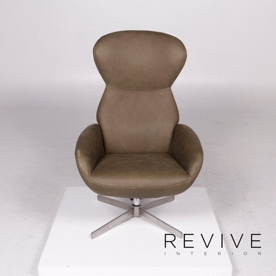 BoConcept Athena Relax Leder Sessel Grün #11864