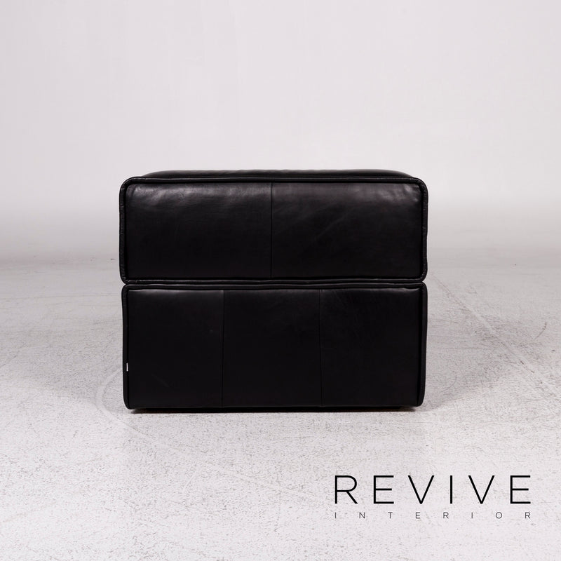 BoConcept Carmo Leder Leder Sessel Schwarz 