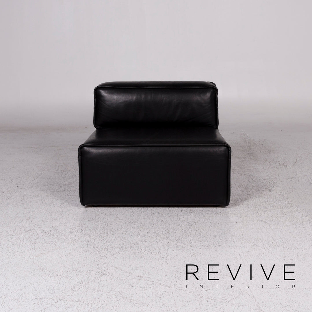 BoConcept Carmo Cuir Fauteuil en Cuir Noir #9950