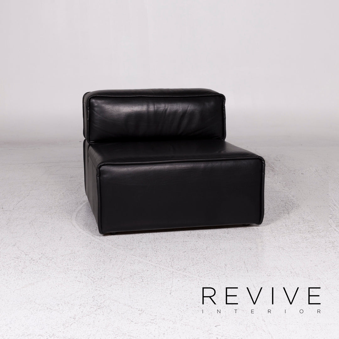 BoConcept Carmo Cuir Fauteuil en Cuir Noir #9950