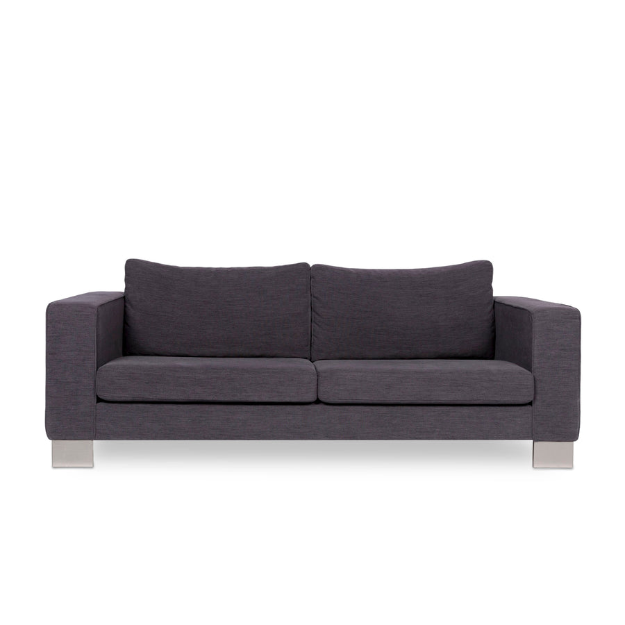 BoConcept Indivi Stoff Sofa Grau Dreisitzer Couch #10157