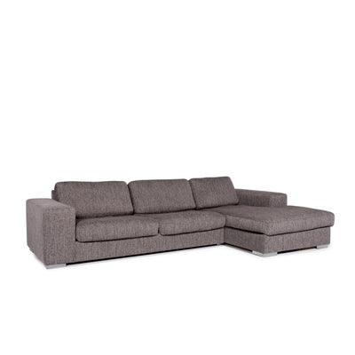 BoConcept Stoff Ecksofa Grau Sofa Couch #10589