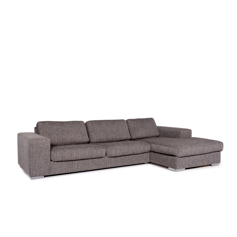 BoConcept Stoff Ecksofa Grau Sofa Couch 