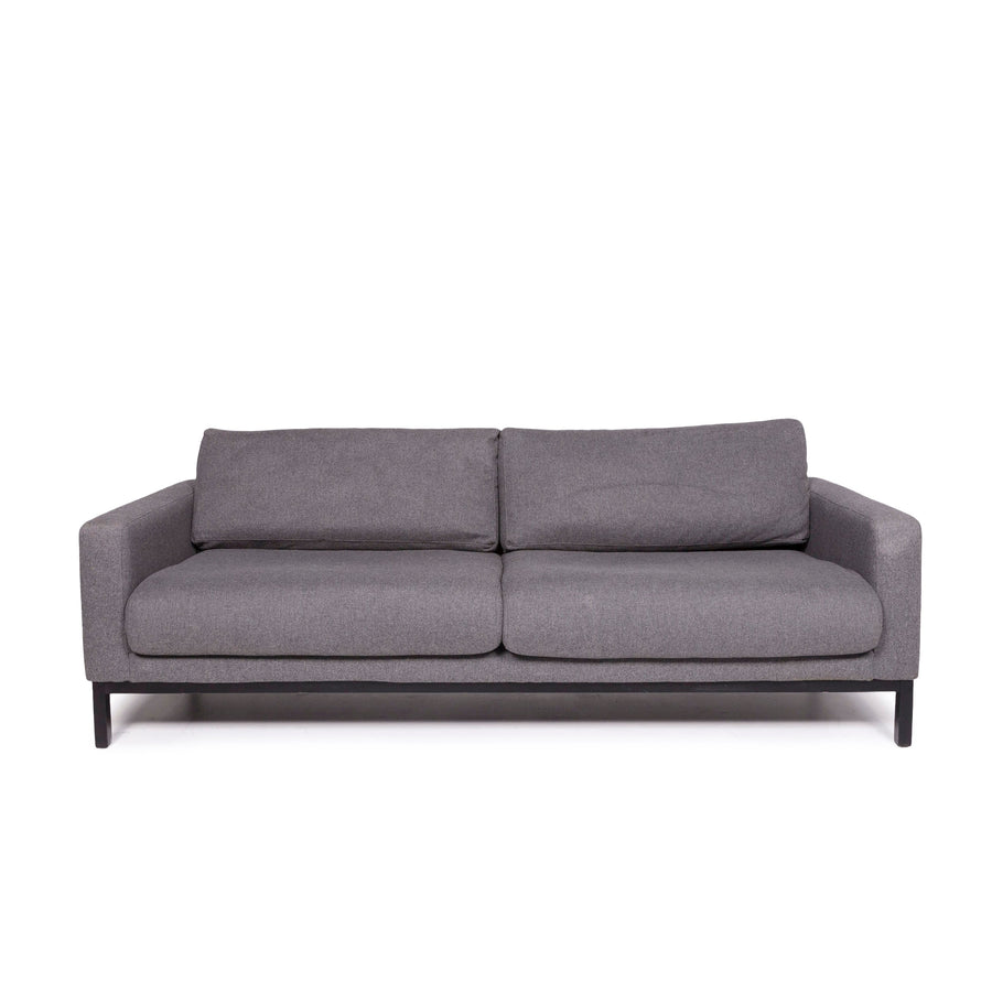 Bolia North Stoff Sofa Grau Dreisitzer Couch #11631