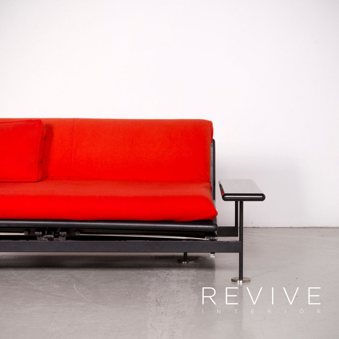 Arflex Pepper Stoff Sofa Rot by Guido Rosati Zweisitzer Schlafsofa Funktion Couch #7604