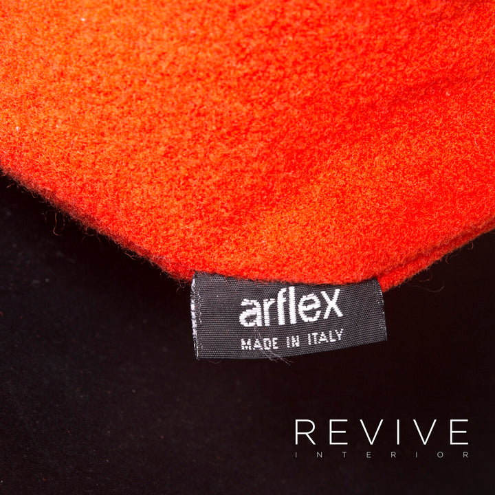 Arflex Pepper Stoff Sofa Rot by Guido Rosati Zweisitzer Schlafsofa Funktion Couch #7604