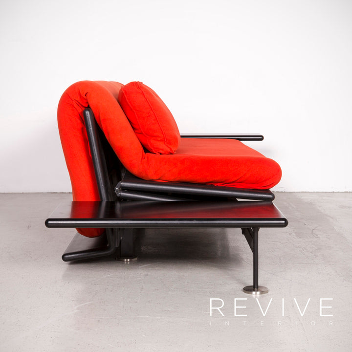 Arflex Pepper Stoff Sofa Rot by Guido Rosati Zweisitzer Schlafsofa Funktion Couch #7604