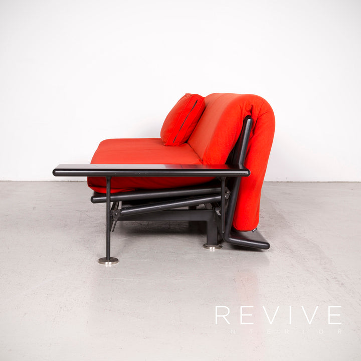 Arflex Pepper Stoff Sofa Rot by Guido Rosati Zweisitzer Schlafsofa Funktion Couch #7604