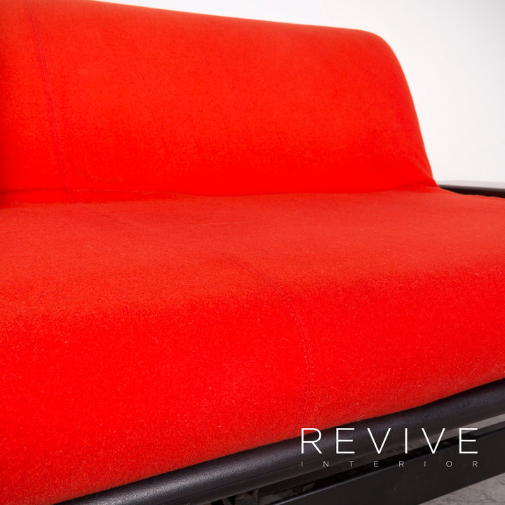 Arflex Pepper Stoff Sofa Rot by Guido Rosati Zweisitzer Schlafsofa Funktion Couch #7604