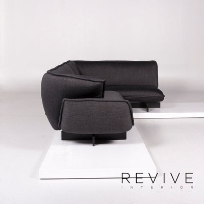 Cassina BEAM Stoff Ecksofa Anthrazit Grau Sofa Couch #11204