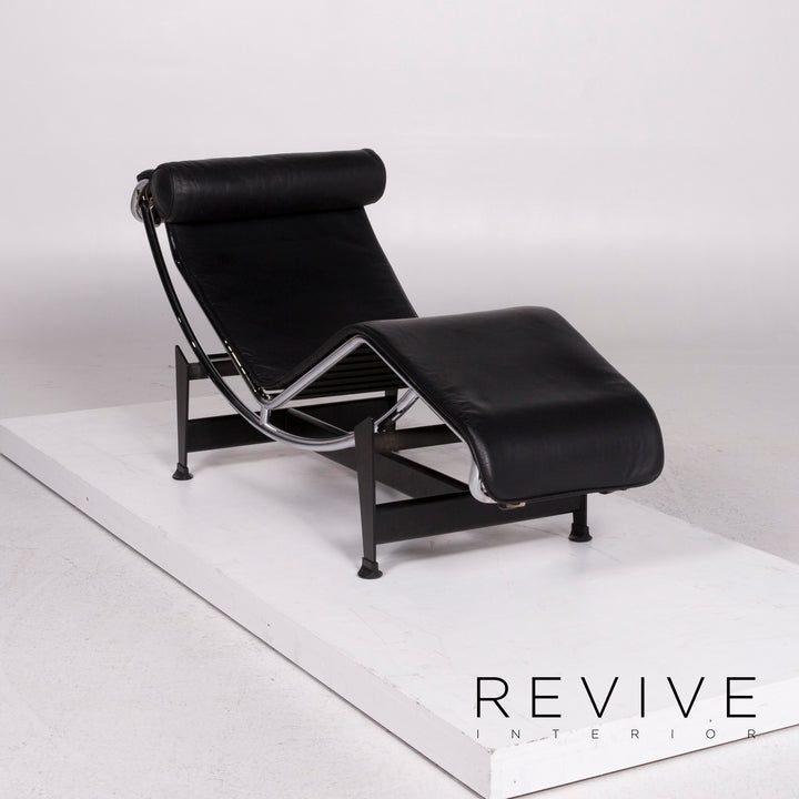 Cassina Le Corbusier LC 4 Leder Liege Schwarz #11748