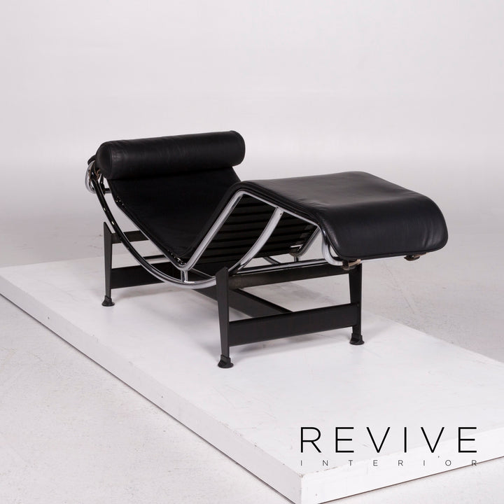 Cassina Le Corbusier LC 4 Leder Liege Schwarz #11748