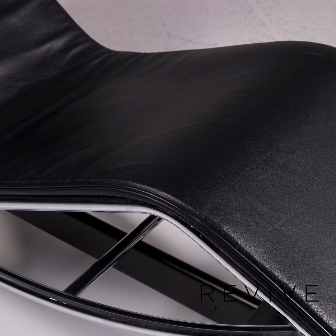 Cassina Le Corbusier LC 4 Leder Liege Schwarz #11748