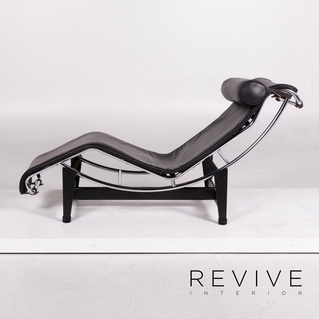 Cassina Le Corbusier LC 4 Leder Liege Schwarz #11748