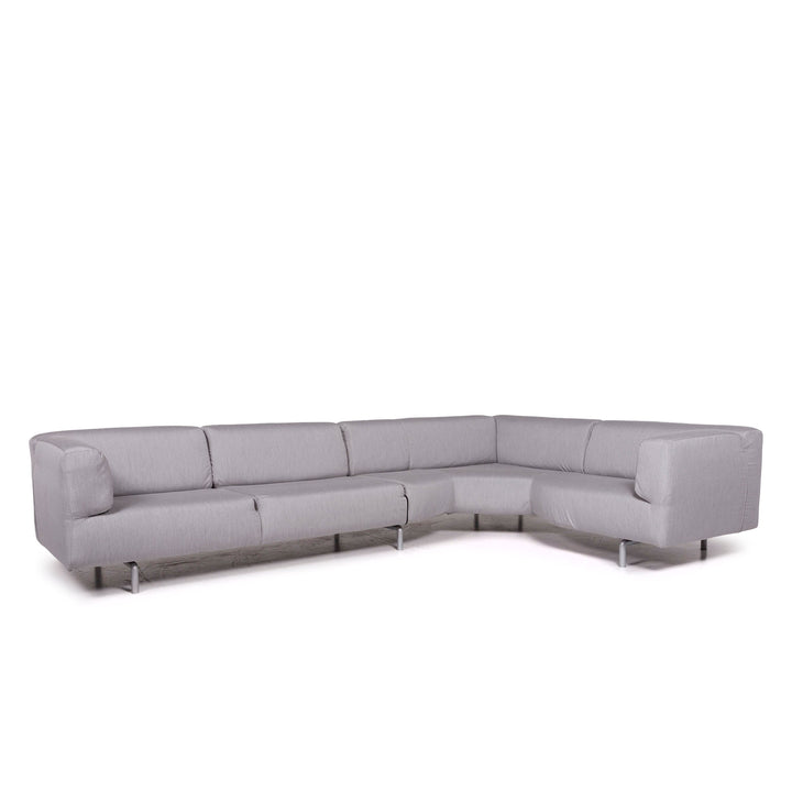 Cassina Met Fabric Corner Sofa Gray Sofa Couch #10320