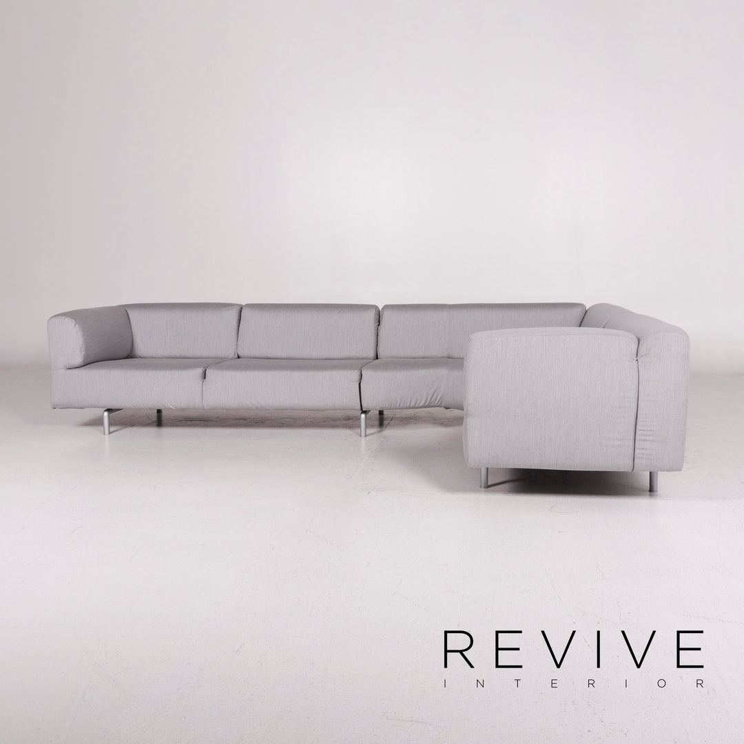 Cassina Met Fabric Corner Sofa Gray Sofa Couch #10320