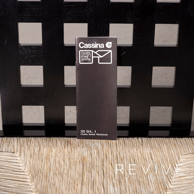 Cassina d.s. 3 Holz Stuhl Schwarz Sessel 